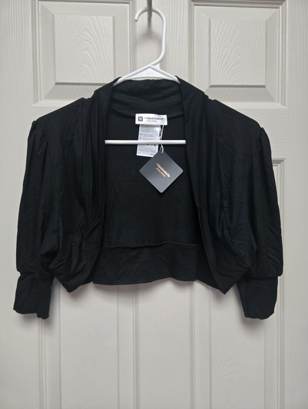 Black Butterfly Shrug